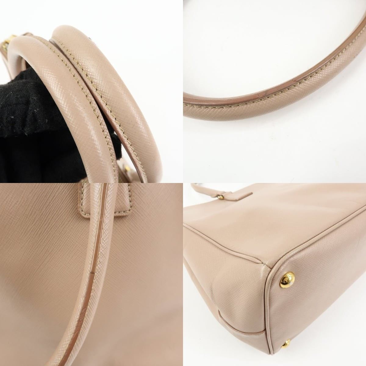 Prada Prada Galleria Saffiano Tote Pink Size ONE SIZE - 4 Thumbnail