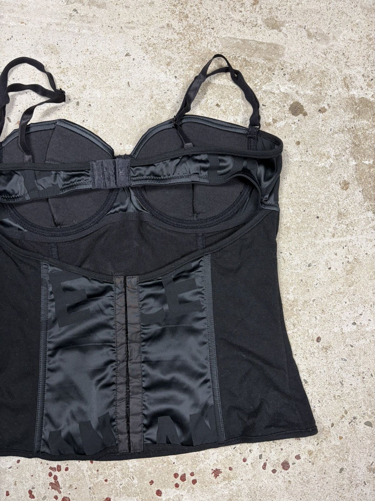 Dolce & Gabbana Vintage Dolce & Gabbana Underwear Black Corset Bustier Size M / US 6-8 / IT 42-44 - 13 Thumbnail
