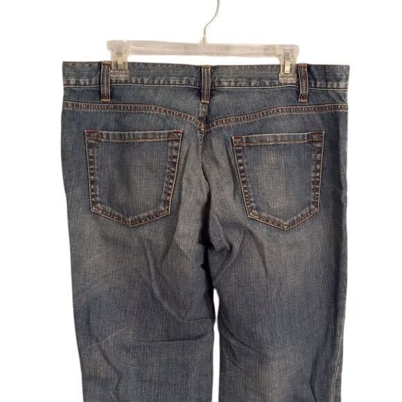 Loft Ann Taylor Loft Size 8 Jeans Boyfriend Distressed Blue Denim Size 30" / US 8 / IT 44 - 8 Thumbnail