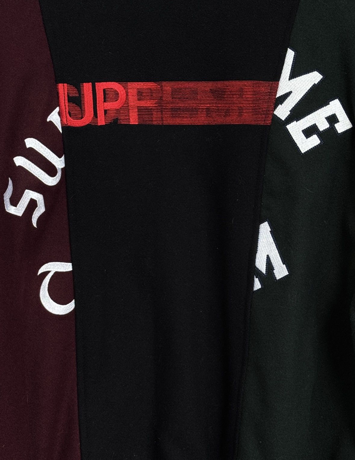 Maison Margiela × Supreme Supreme MM6 Maison Margiela Split Varsity Jacket SS24 Size US M / EU 48-50 / 2 - 5 Thumbnail