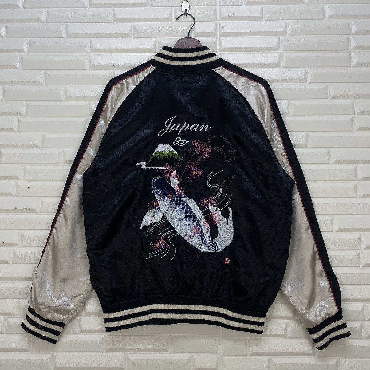 Japanese Brand × Vintage 💥Vintage Sukajan Embroidered Jacket Size US M / EU 48-50 / 2 - 3 Thumbnail