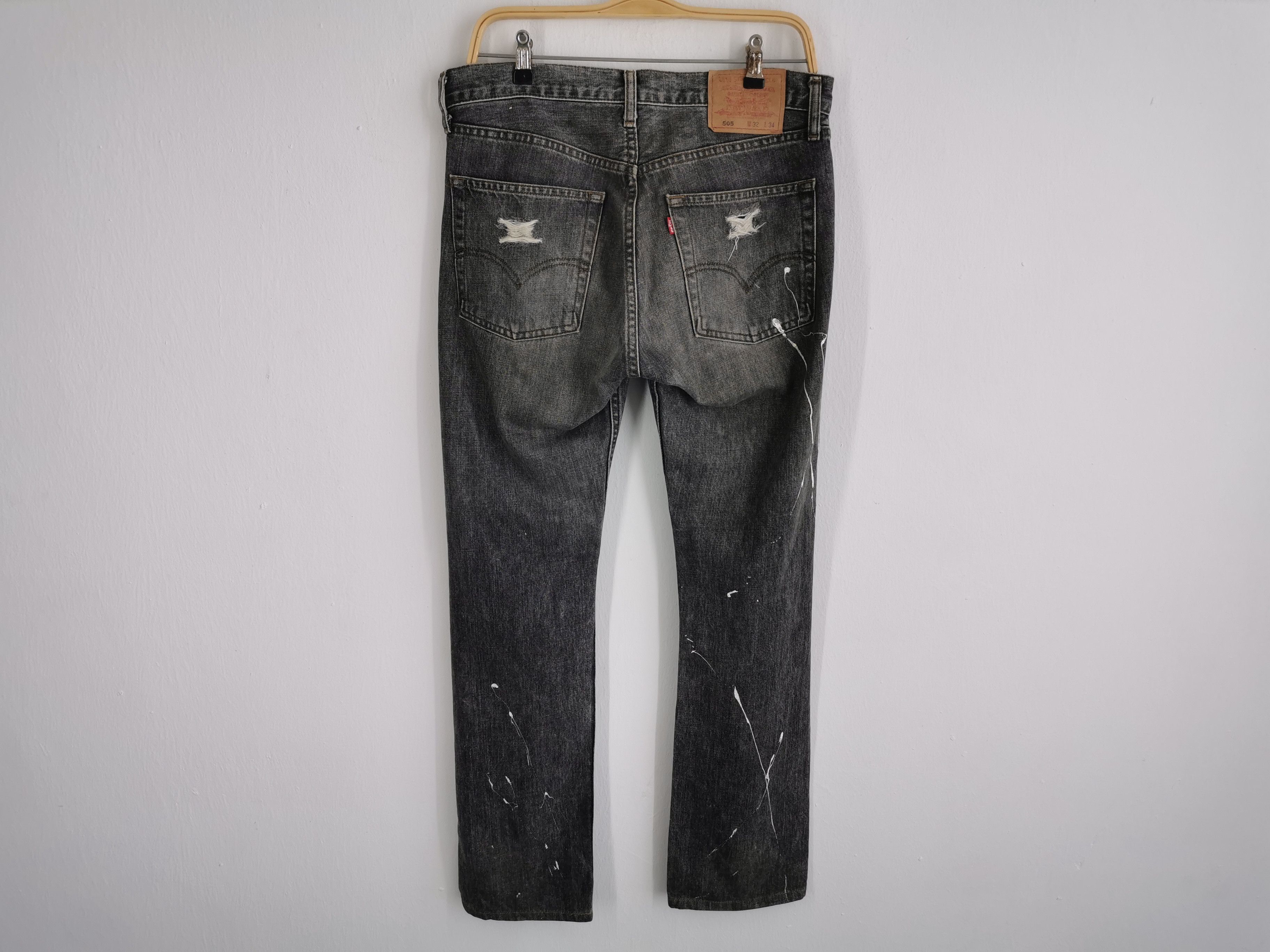 Levi's Vintage 90s Levis Lot 505 Denim Jeans Size 34/32x34 Size US 34 / EU 50 - 2 Thumbnail