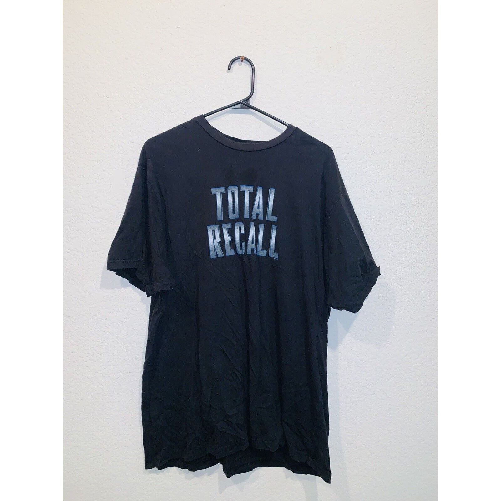 Other Vintage total recall black T-shirt extra large late 80s￼ Size US XL / EU 56 / 4 - 1 Thumbnail