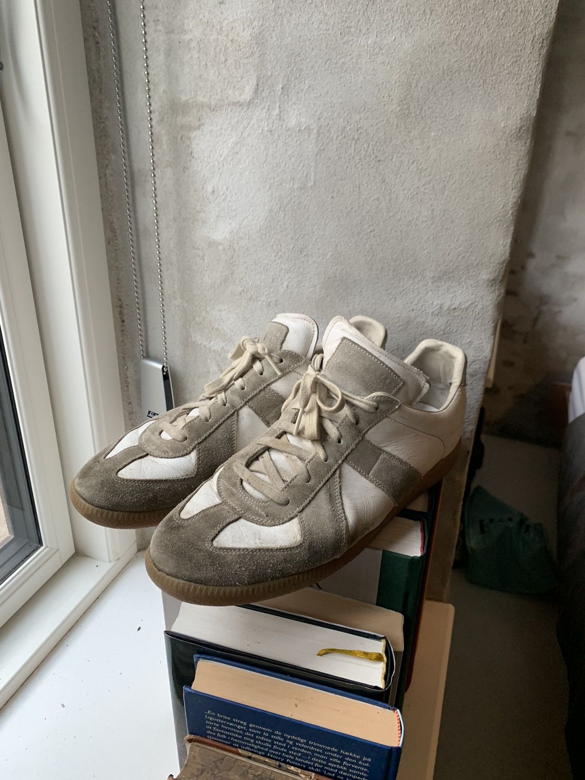 Maison Margiela GAT Replica White Gray 11 44 low tops