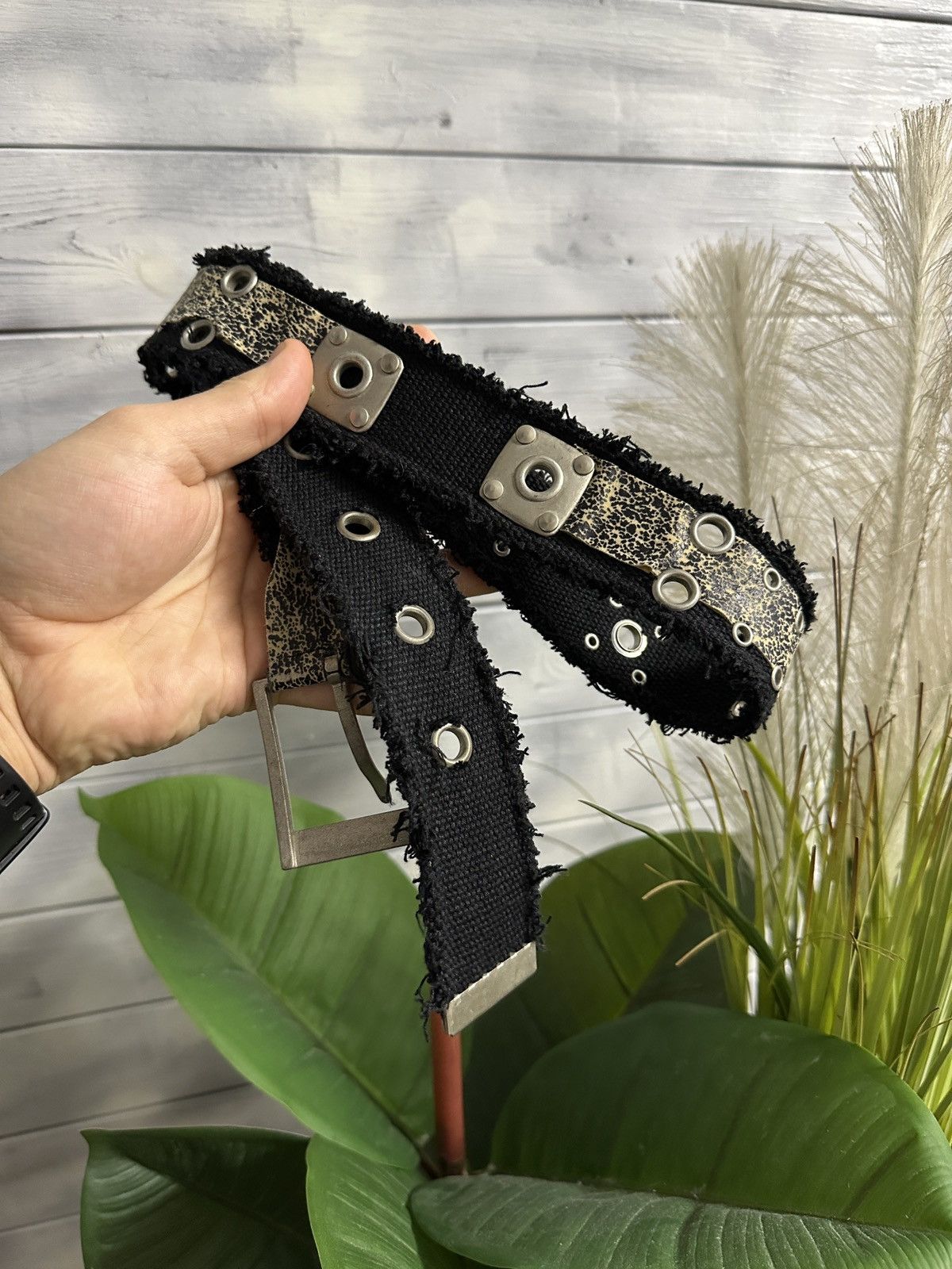 Other Rare Vintage Avant-Garde Belt In Japan Style. Size ONE SIZE - 5 Thumbnail