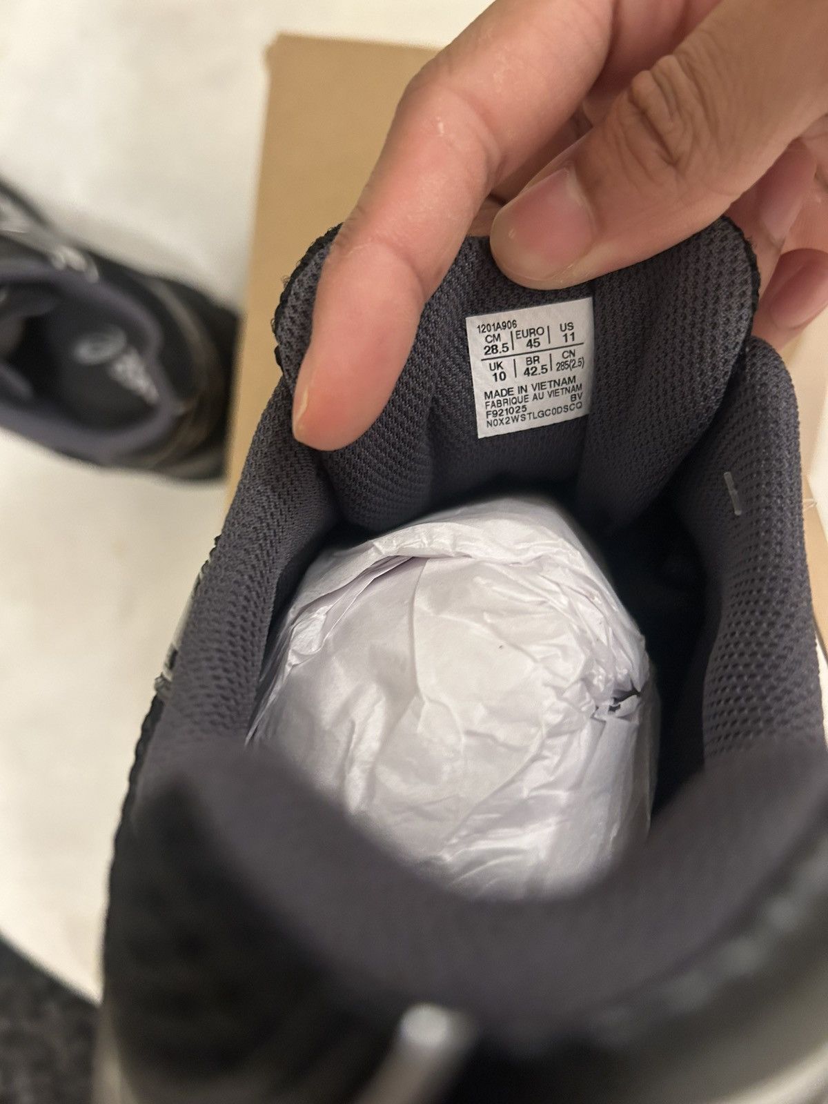 Asics Asics gel 1130 black pure silver Size US 11 / EU 44 - 6 Thumbnail