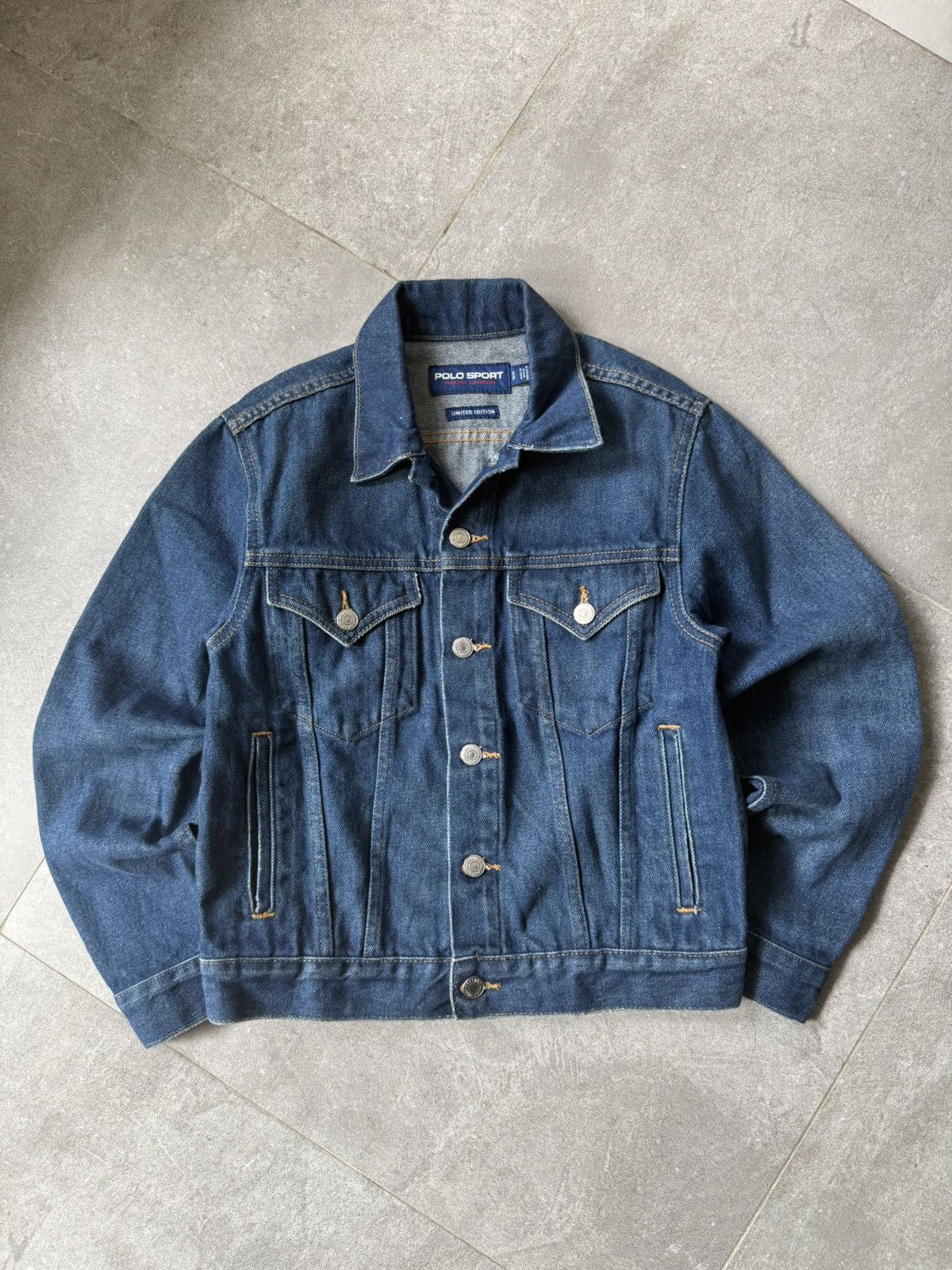 Polo Ralph Lauren Polo Ralph Lauren Polo Sport Denim Jacket Size US XS / EU 42 / 0 - 6 Thumbnail