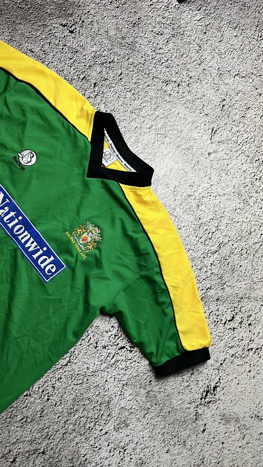 Vintage VTG 90’s Halifax town rare beaver jersey Size US L / EU 52-54 / 3 - 2 Thumbnail