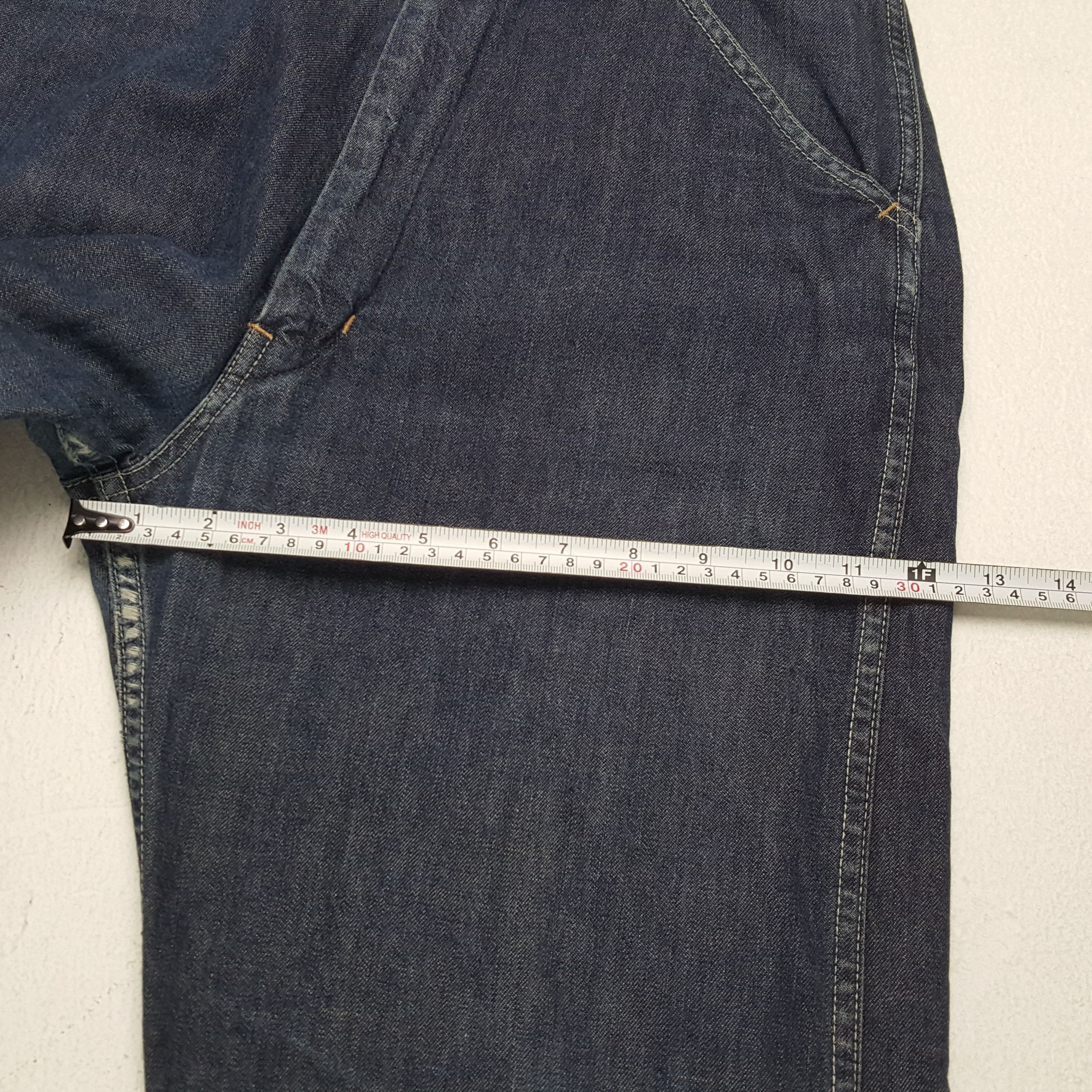 Hysteric Glamour × Japanese Brand × Vintage HYSTERIC GLAMOUR Streetwear Custom Art Jeans dp1 Size US 31 - 9 Thumbnail