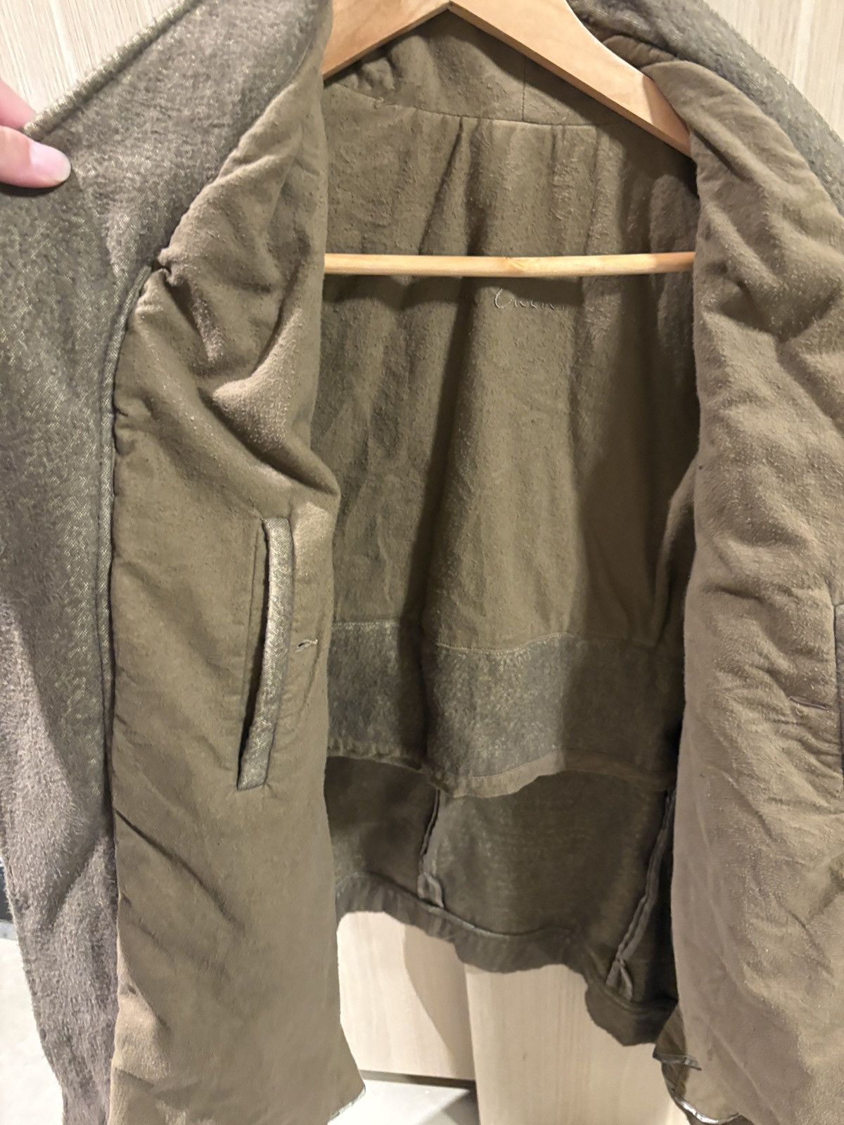 Rick Owens Rick Owens *2005 Moog Collection* khaki jacket Size US S / EU 44-46 / 1 - 6 Thumbnail