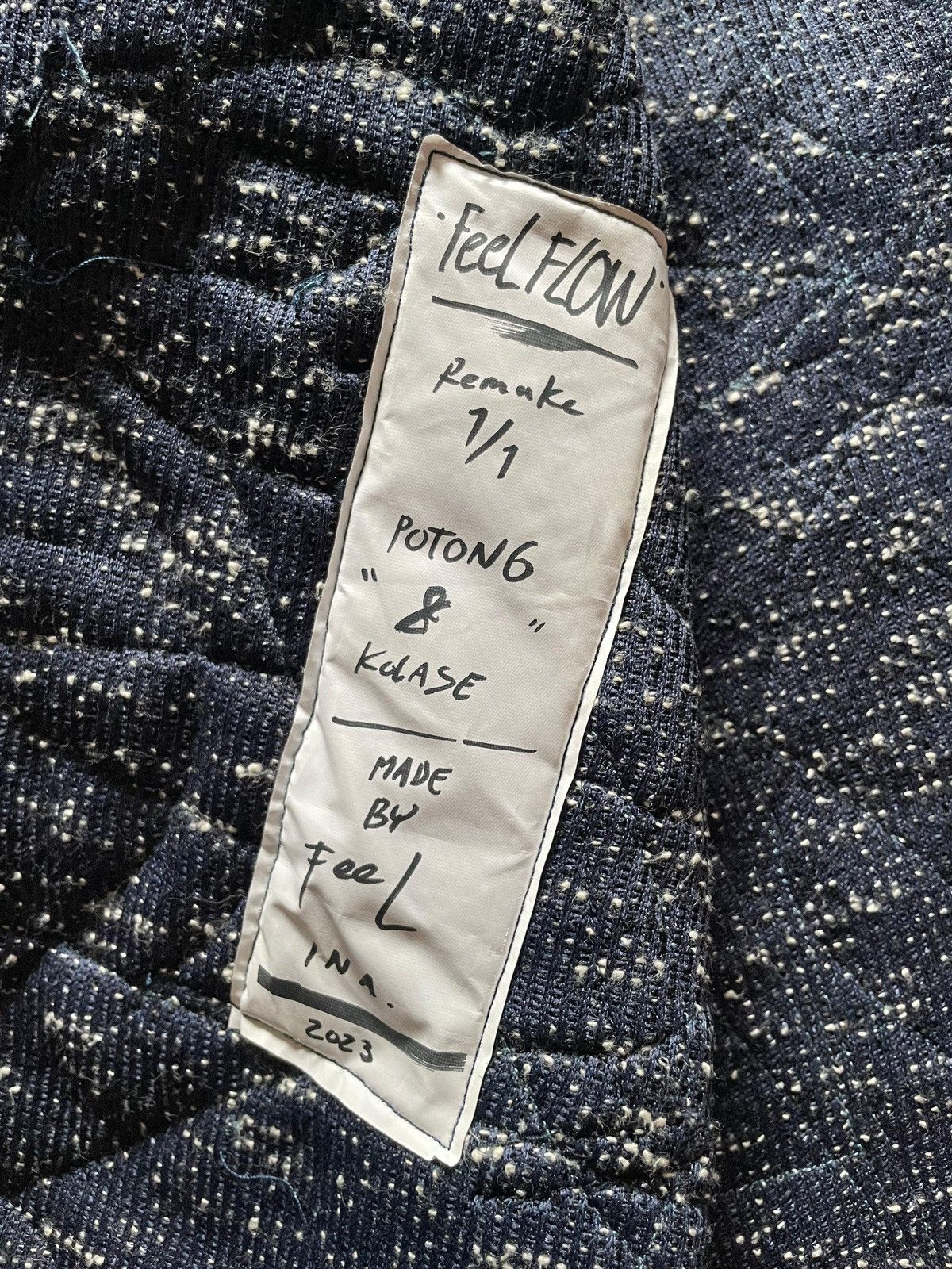 Proleta Re Art Custom Indigo Boro Damaged Fabric Haori Kimono Jacket Size US L / EU 52-54 / 3 - 15 Thumbnail