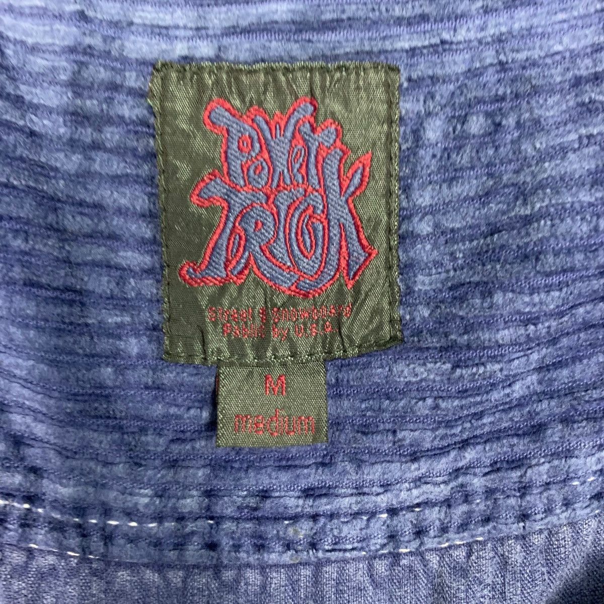 Vintage 90's POWER TRICK Skater Corduroy Flannel Jacket #2713-C122 Size US M / EU 48-50 / 2 - 16 Thumbnail