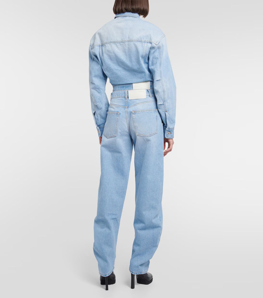 Off-White o1y1225 Denim Pant in Blue Size 25" / US 0 / IT 36 - 5 Thumbnail