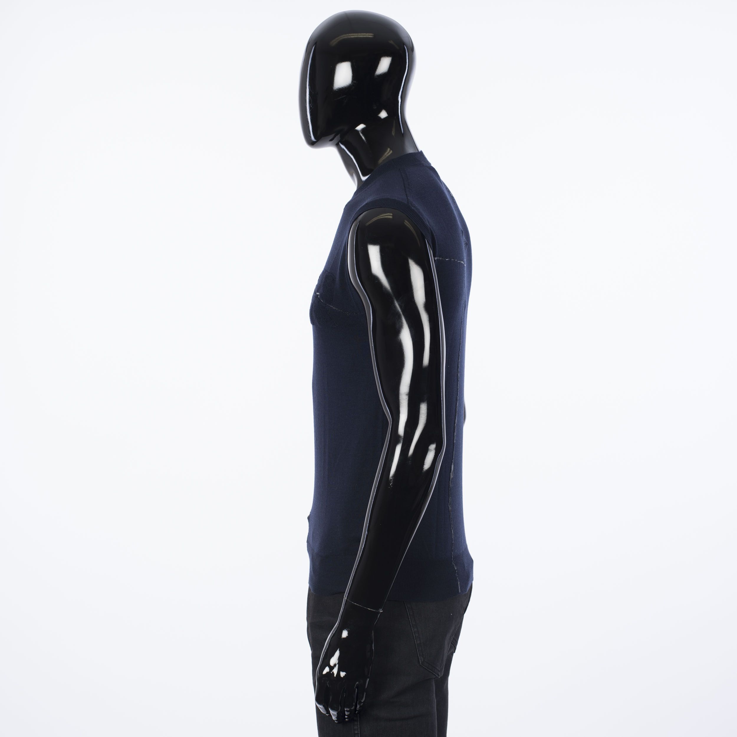 Dior Navy Blue Wool & Silk Sweater With DIOR AND DANIEL ARSHAM Size US L / EU 52-54 / 3 - 4 Thumbnail