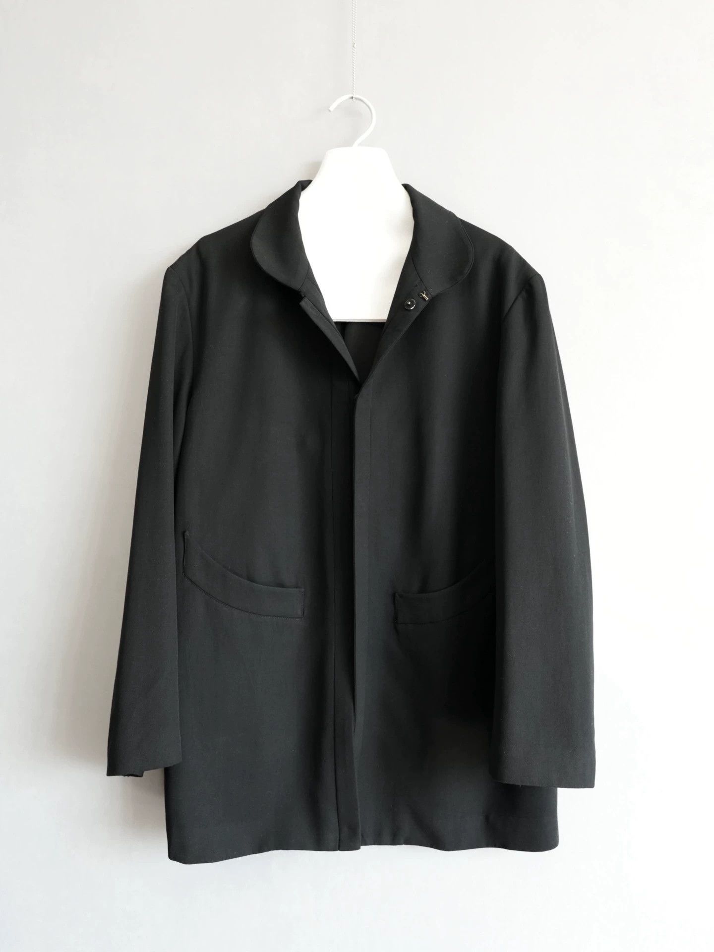 Yohji Yamamoto Yohji Yamamoto 00AW Wool Snap Jacket Size 2 Damaged Size US M / EU 48-50 / 2 - 2 Thumbnail