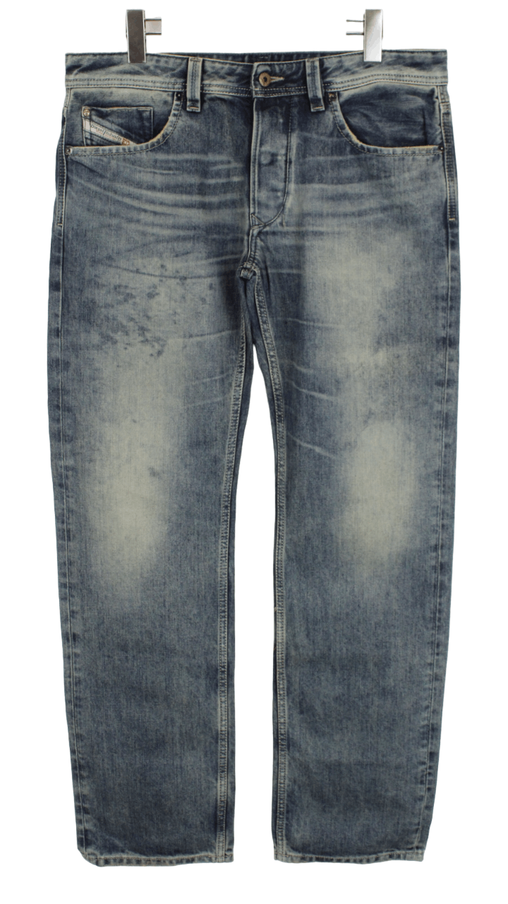 Diesel DIESEL D.N.A. Mutation Larkee Regular Jeans Men's W33/L32 Size US 33 - 1 Thumbnail
