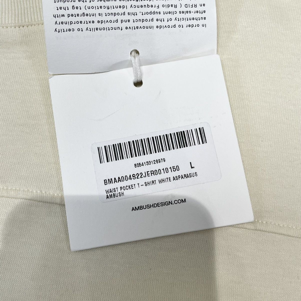 Ambush Design Ambush Tee Beige Size US L / EU 52-54 / 3 - 6 Thumbnail