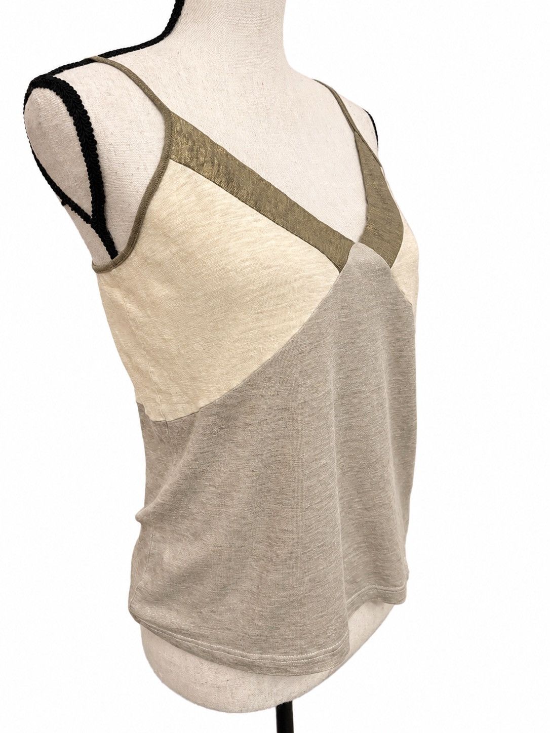 Chloe Chloé Archive Colorblock Knit Camisole Top–Made in Italy 🇮🇹 Size M / US 6-8 / IT 42-44 - 2 Thumbnail