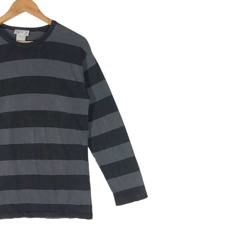 agnes b. Vintage Agnes b. Stripe Long Sleeve T-Shirt Size US M / EU 48-50 / 2 - 4 Thumbnail