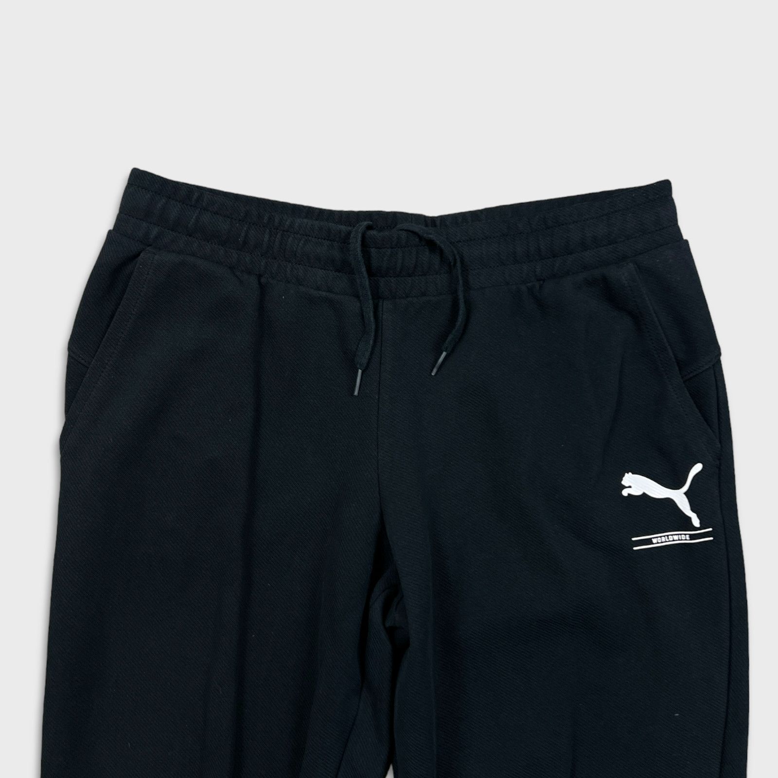 Puma × Vintage Puma Sweatpants Large Spell Out Athletic Gym Fleece Jogger Size US 32 / EU 48 - 2 Thumbnail