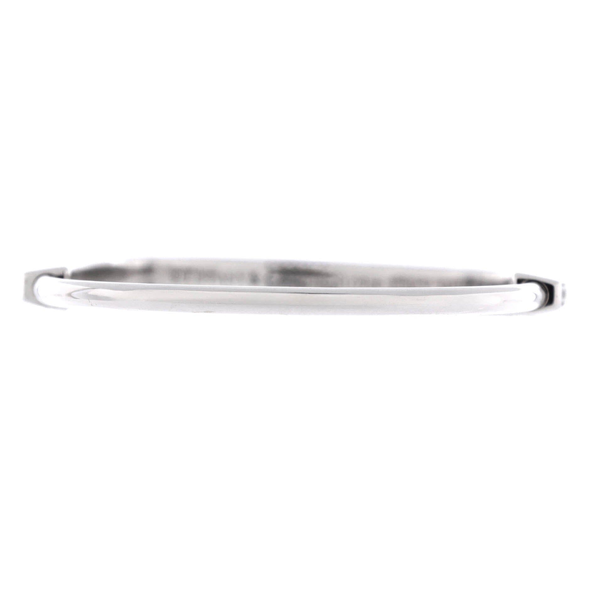 Tiffany & Co. Lock Bangle Bracelet Size ONE SIZE - 1 Thumbnail