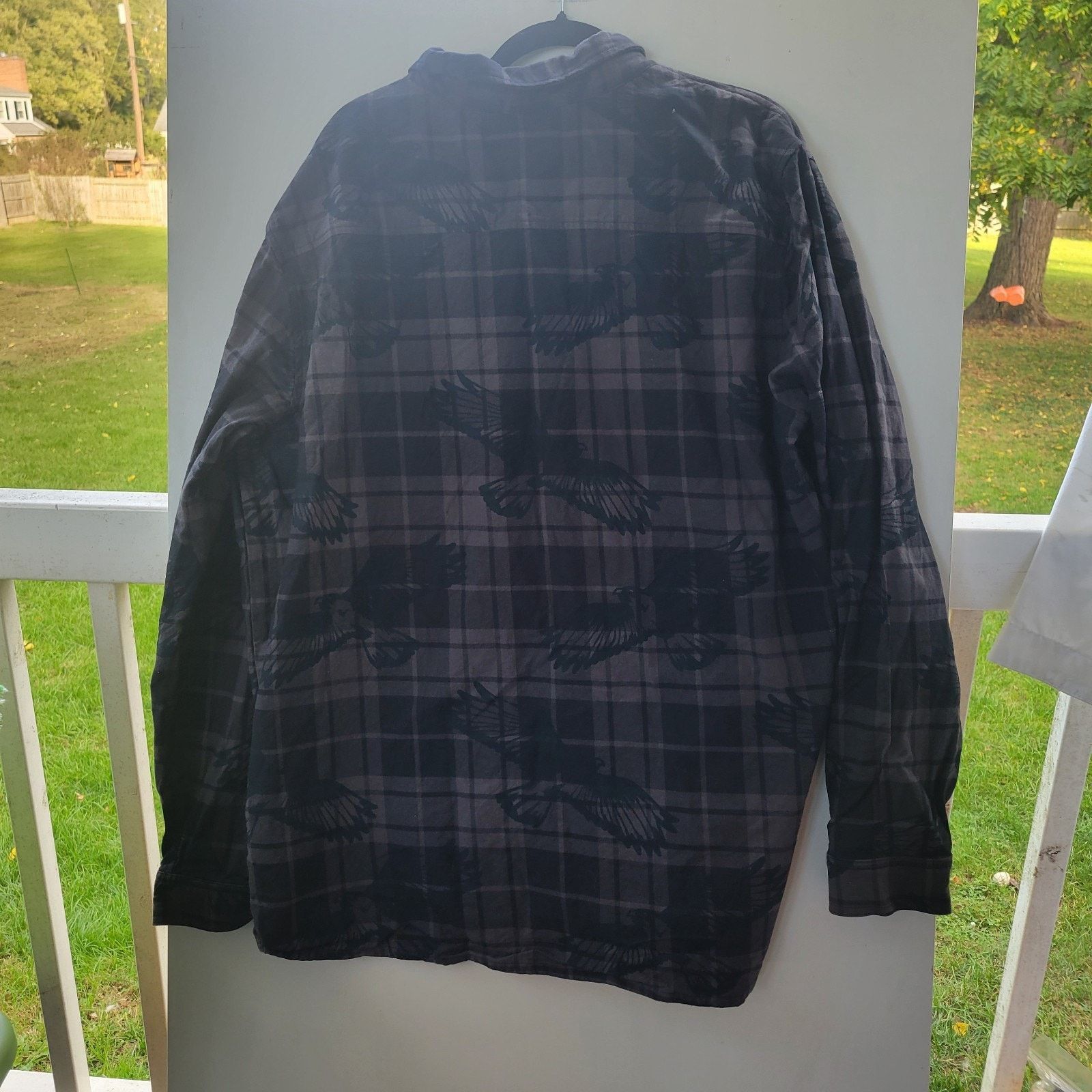 Spyder Spyder Creston Flannel Long Sleeve Shirt Eagle SZ XXL BLACK Size US XXL / EU 58 / 5 - 8 Thumbnail