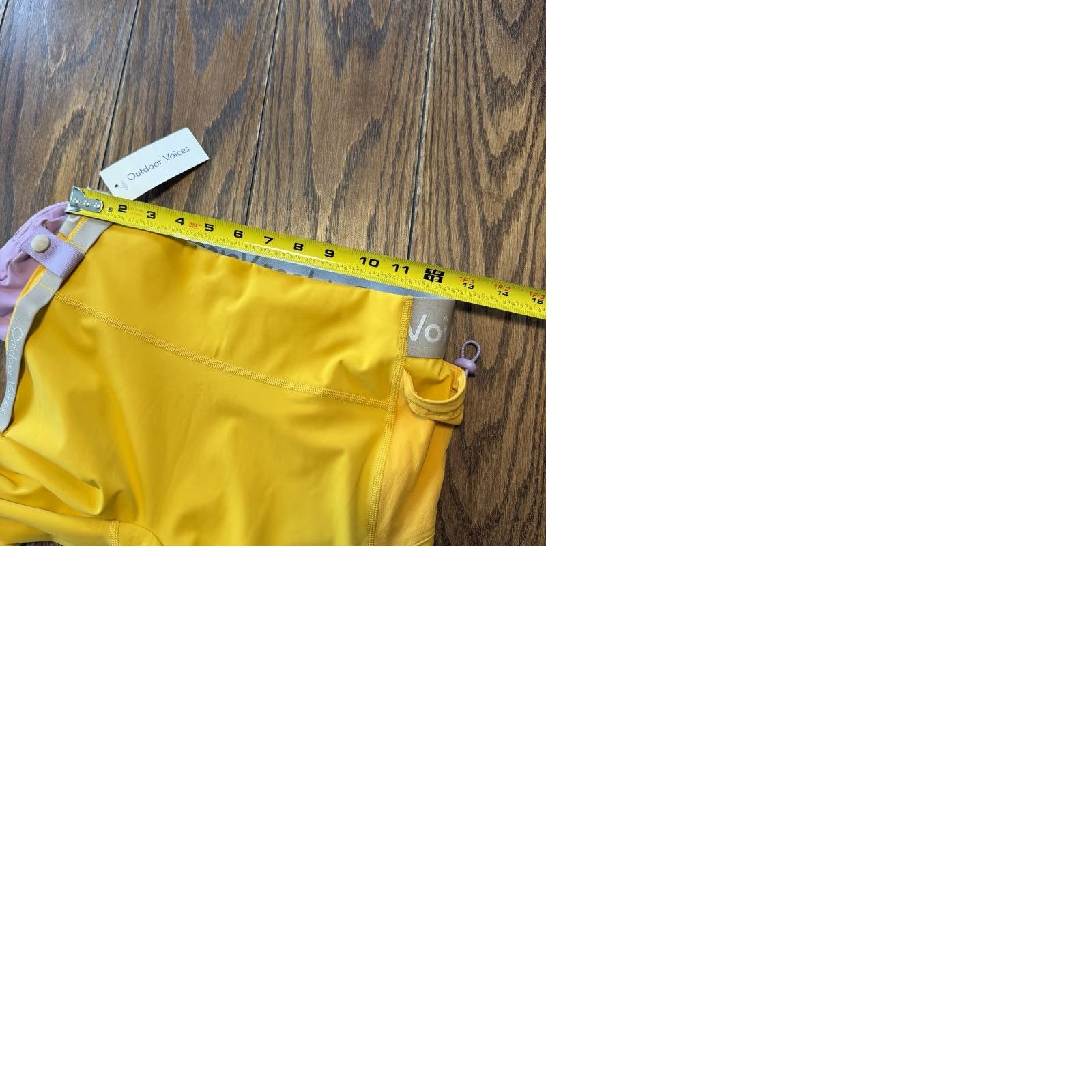Outdoor Voices Outdoor Voices Leggings Snacks 7/8 Color Yellow Cider Women's Medium NWT Pockets Activewear Fashion Run Yoga Gym Training Size 32" / US 10 / IT 46 - 9 Thumbnail
