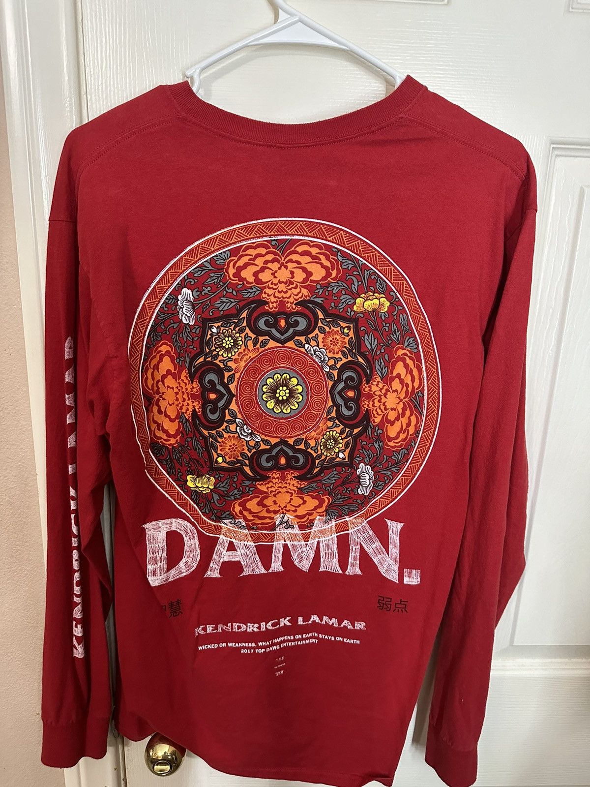 Top Dawg Entertainment Kendrick Lamar Damn LS Tee Size US M / EU 48-50 / 2 - 3 Thumbnail