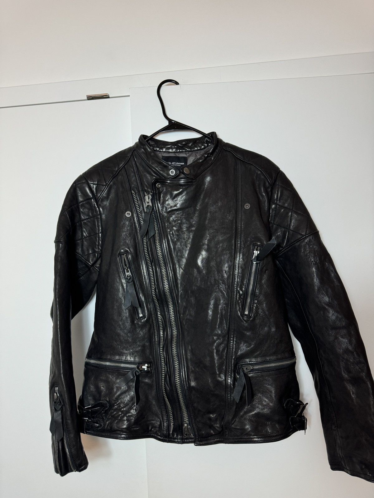 Vintage Leather jacket Size US L / EU 52-54 / 3 - 1 Thumbnail