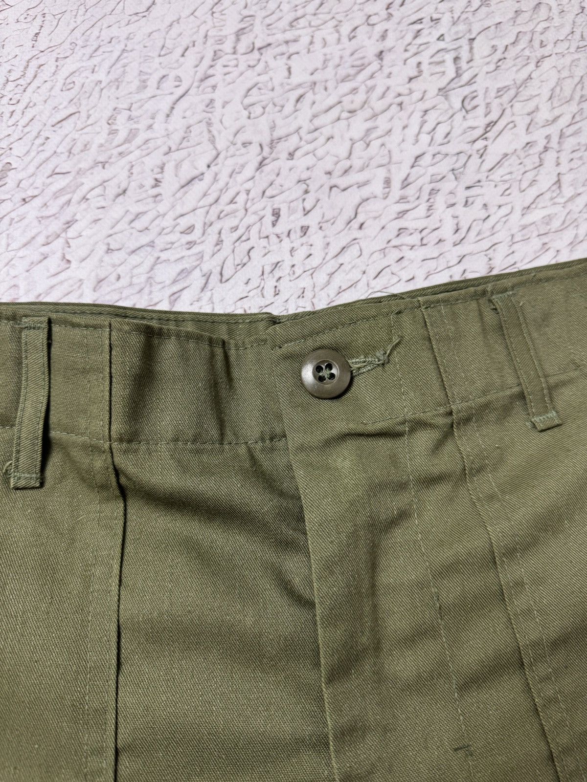 Vintage Vintage 80s US Army Trousers Pants Serval zipper military 34 Size US 34 / EU 50 - 7 Thumbnail