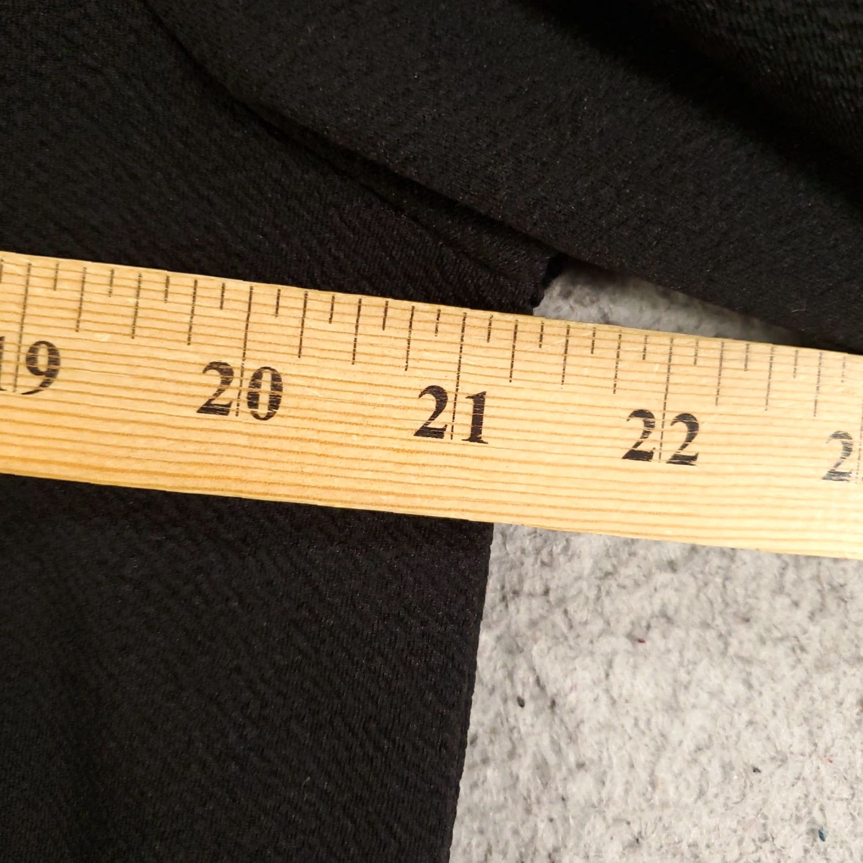 Vintage Green Envelope Blouse Women XL Black Boat Neck Zip Back Textured Pullover Size XL / US 12-14 / IT 48-50 - 4 Thumbnail