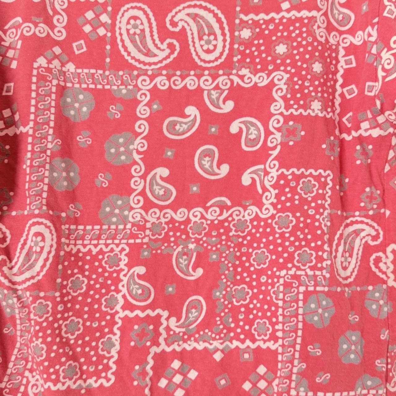 Hysteric Glamour Hysteric Glamour Paisley red/pink Baby Tee Size M / US 6-8 / IT 42-44 - 3 Thumbnail