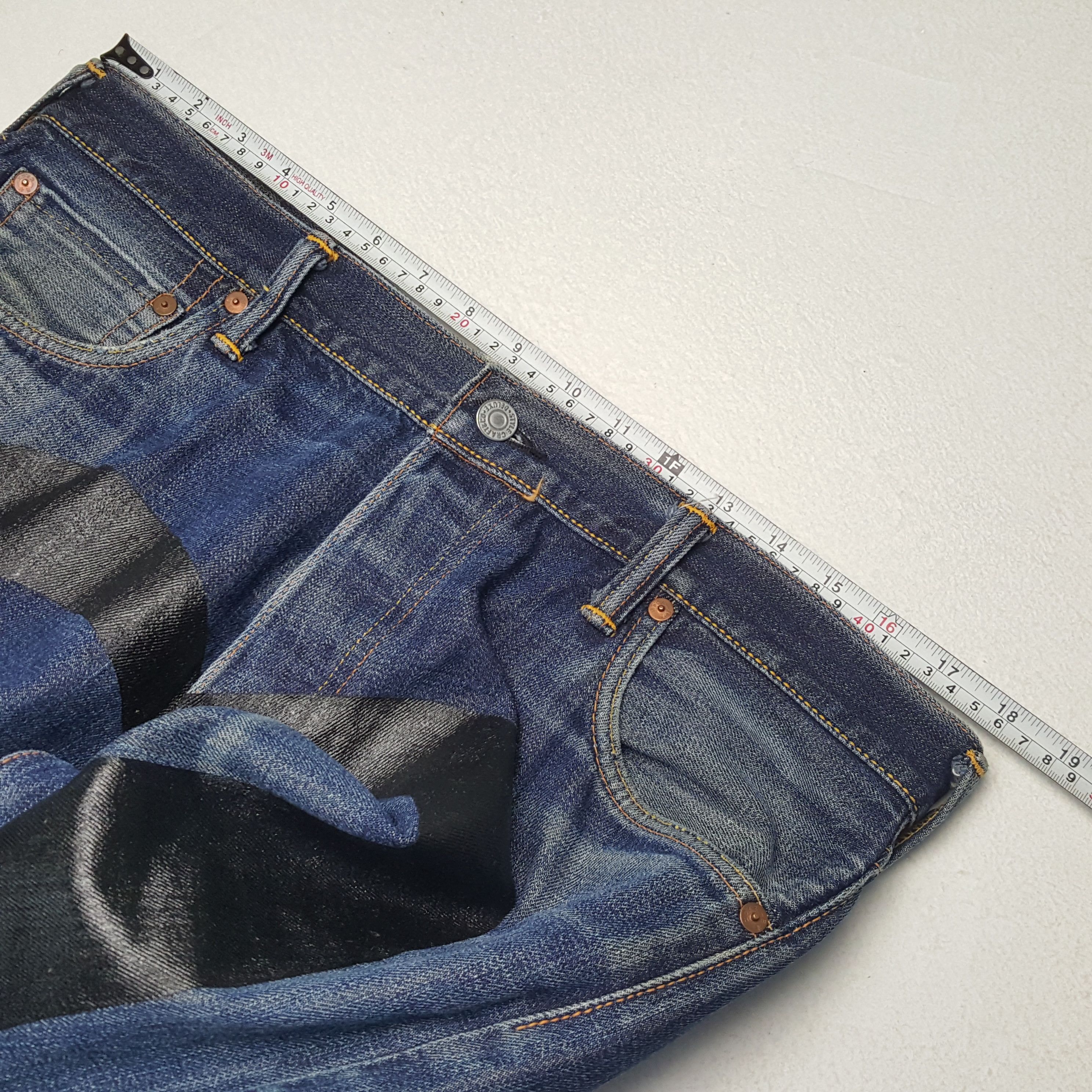 Evisu × Japanese Brand × Vintage Vintage EVISU Japanese Brand Daicock Custom Style Jeans Size US 36 / EU 52 - 7 Thumbnail
