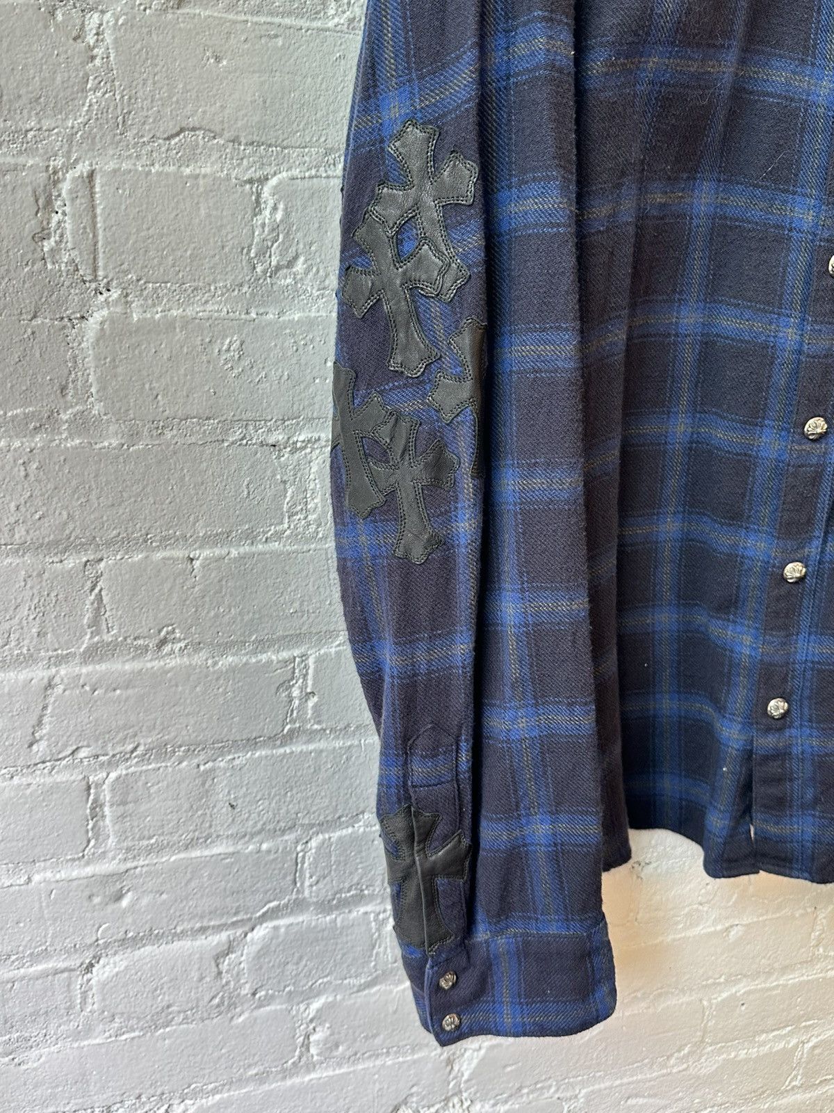 Chrome Hearts CHROME HEARTS FLOODED PATCH FLANNEL XXL Size US XXL / EU 58 / 5 - 3 Thumbnail