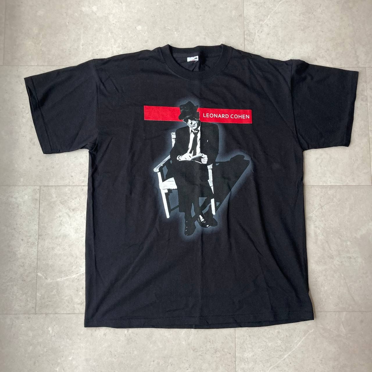 Band Tees Vintage Leonard Cohen Folk Blues Rock Band World Tour Tee Size US XL / EU 56 / 4 - 1 Thumbnail