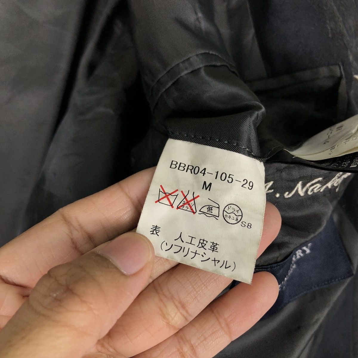 Burberry 🔥Vtg Soft Leather Jacket Burberry London Double Breast Size US M / EU 48-50 / 2 - 16 Thumbnail