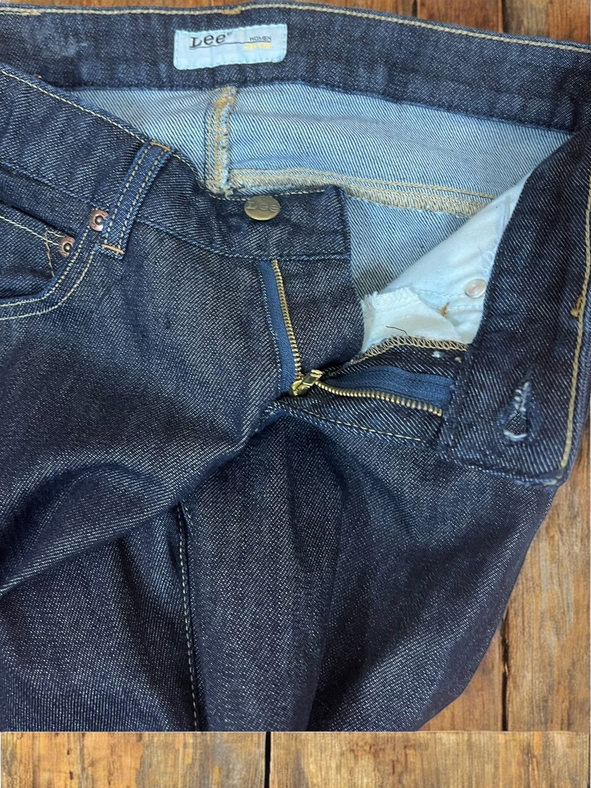 Lee Lee Norma women’s navy jeans size W28 L33 Size 28" / US 6 / IT 42 - 5 Thumbnail