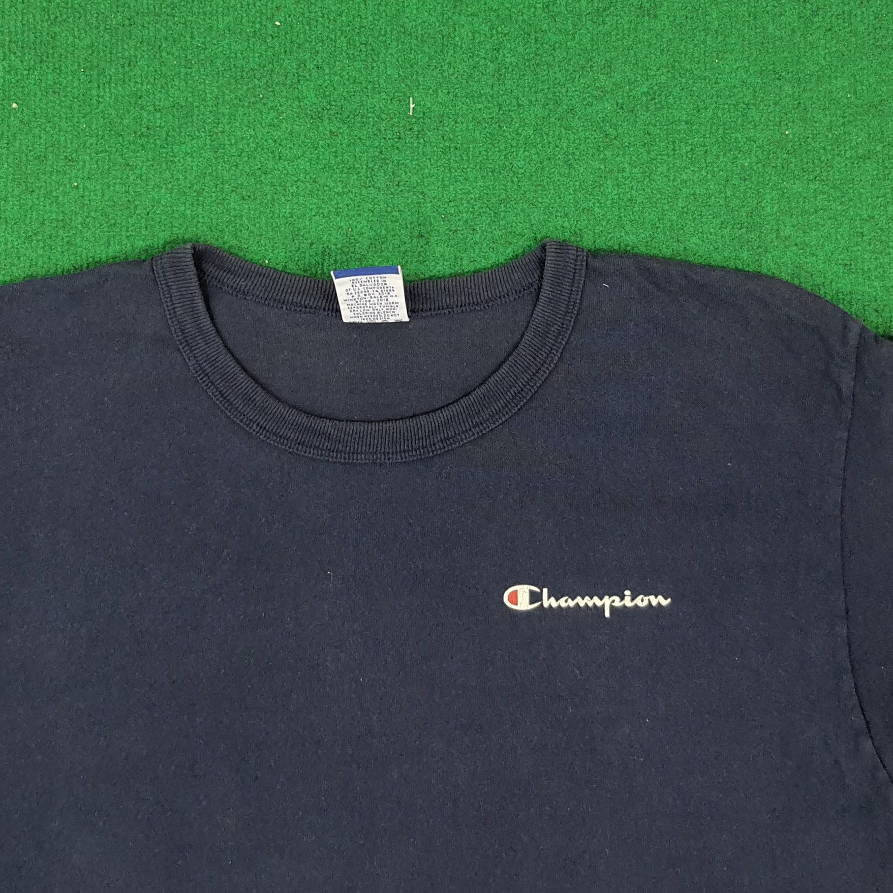 Champion × Vintage Vintage Champion Simple Plain Tshirt Size US XL / EU 56 / 4 - 2 Thumbnail