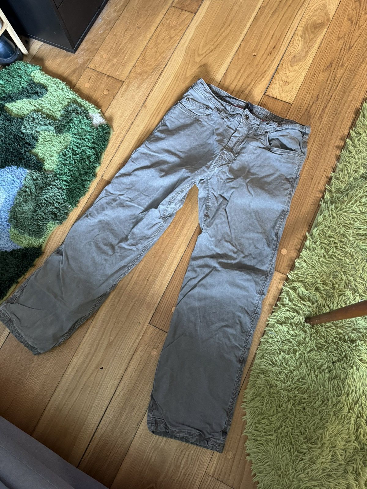 Vintage SUPER VINTAGE GREY PANTS Size US 36 / EU 52 - 2 Thumbnail