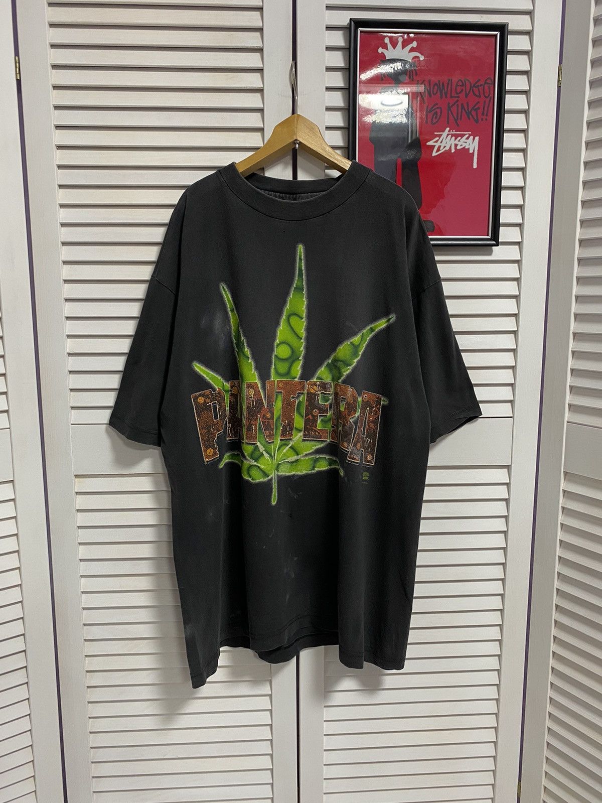 Vintage 1994 Tee T Shirt PANTERA Beyond Driven World Tour