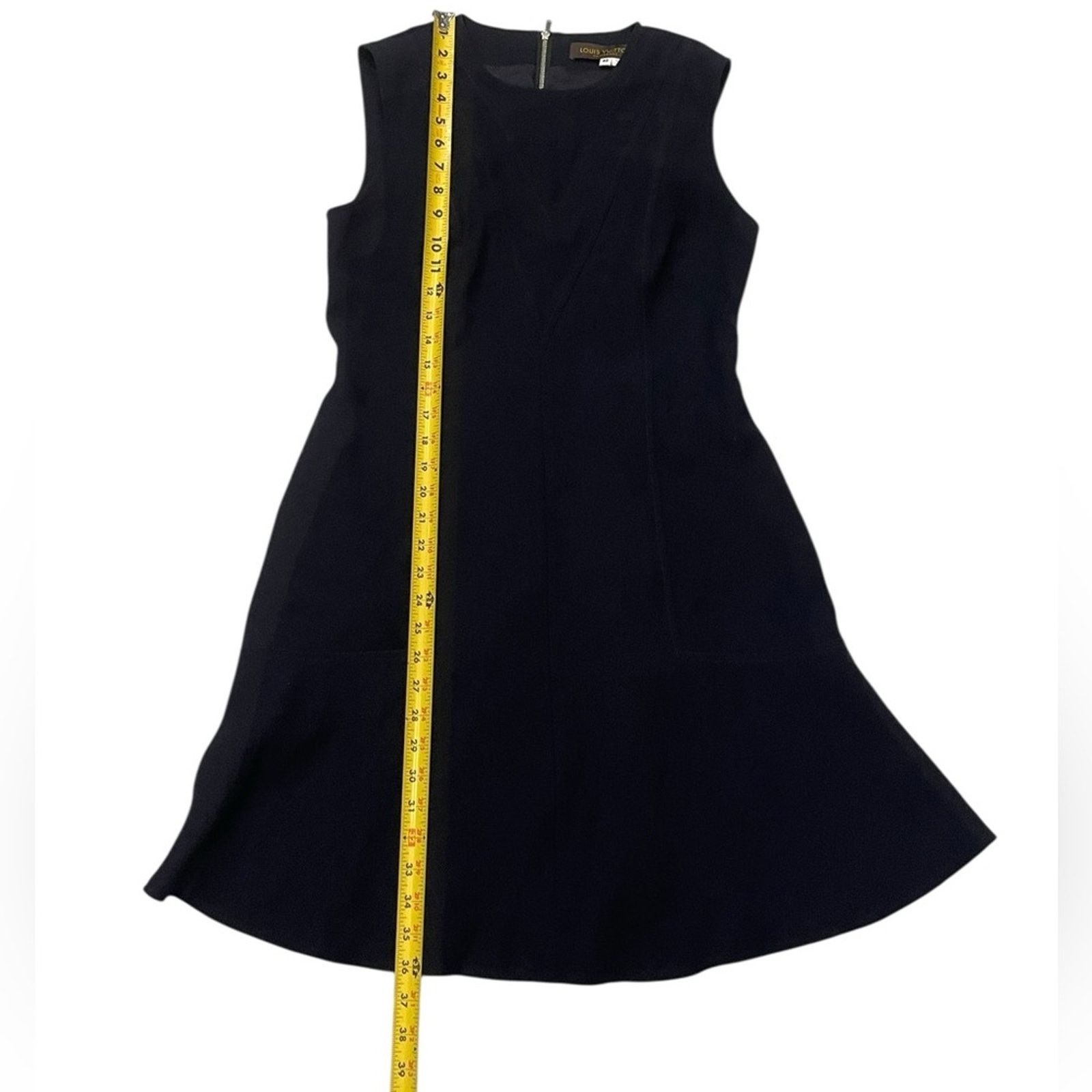 Louis Vuitton Louis Vuitton Uniforms Women’s Blue Sleeveless Lined Dress Size ONE SIZE - 6 Thumbnail