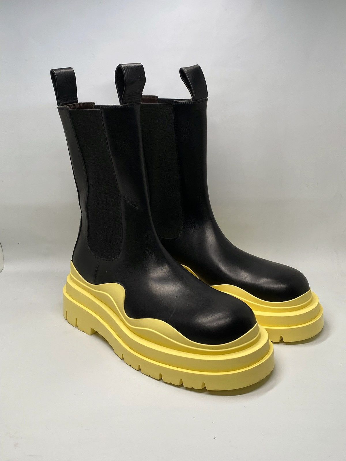 Bottega Veneta Bottega Veneta Contrast-Sole Leather Men’s Boots size 43 Size US 10 / EU 43 - 2 Thumbnail