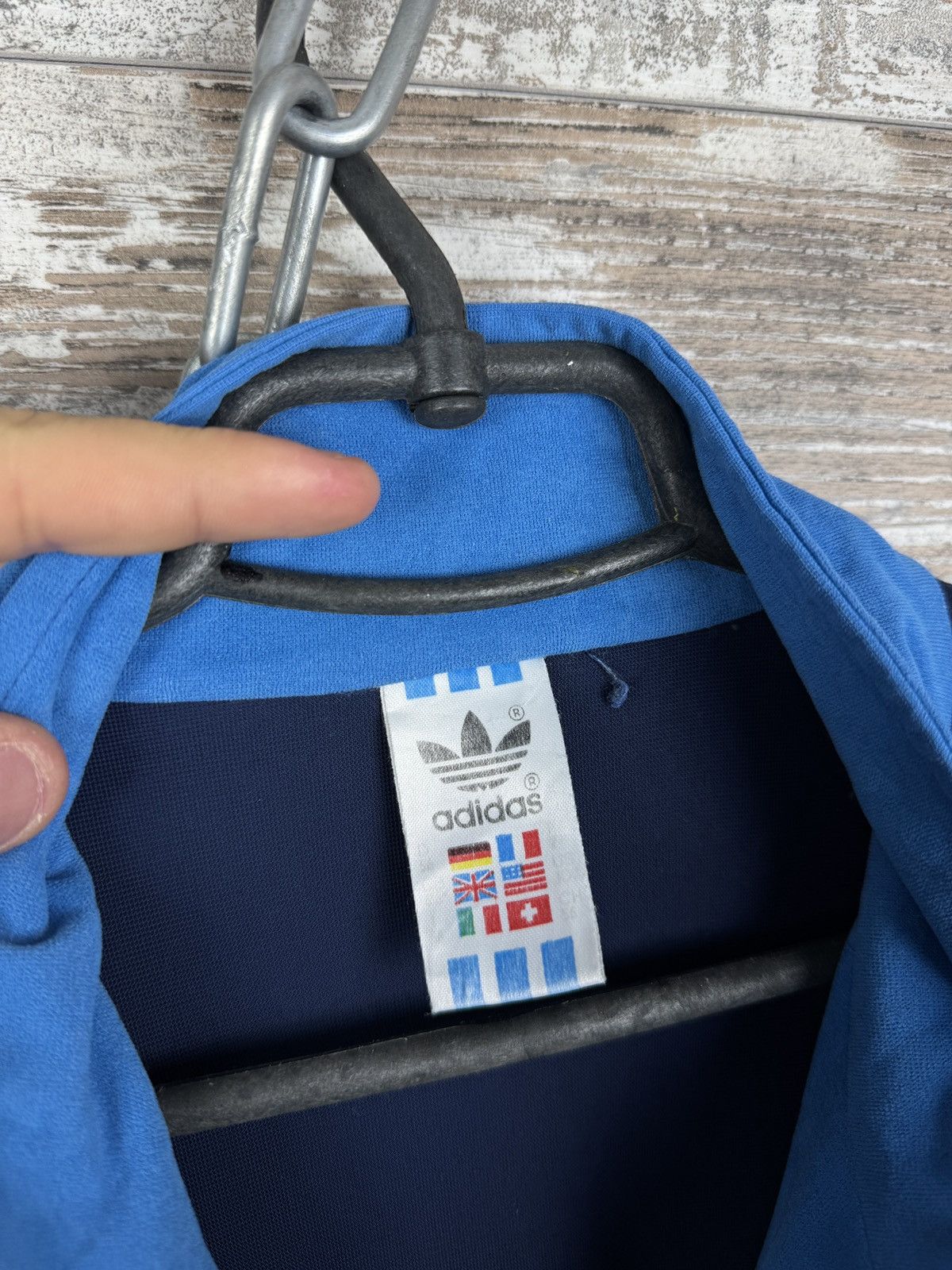 Adidas Mens Adidas track jacket 80s West Germany olympic full zip Size US M / EU 48-50 / 2 - 11 Thumbnail