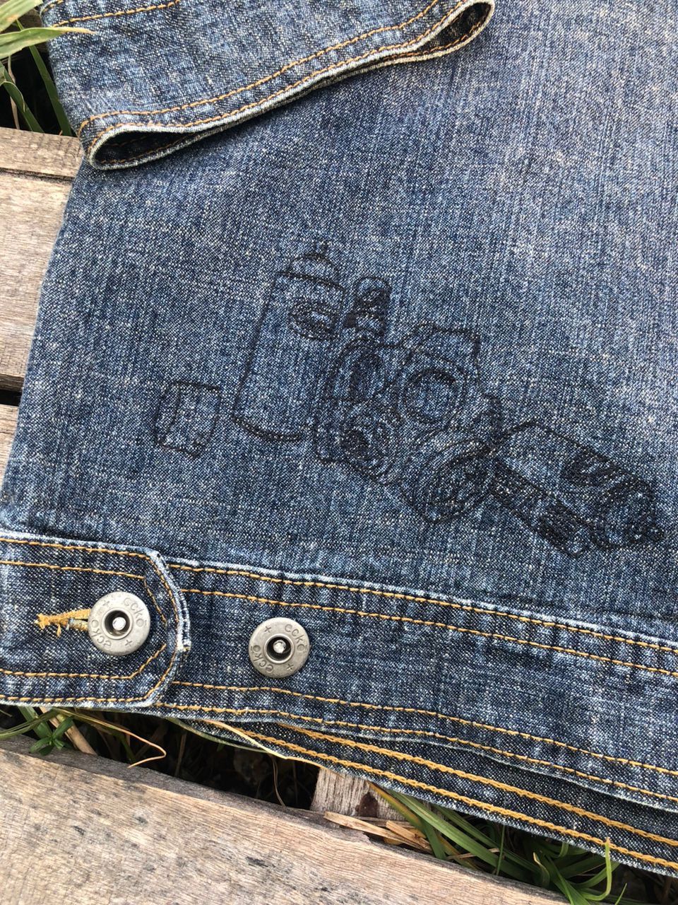Ecko Unltd. Vintage Ecko Unltd. Zipper Denim Jacket Size US L / EU 52-54 / 3 - 7 Thumbnail