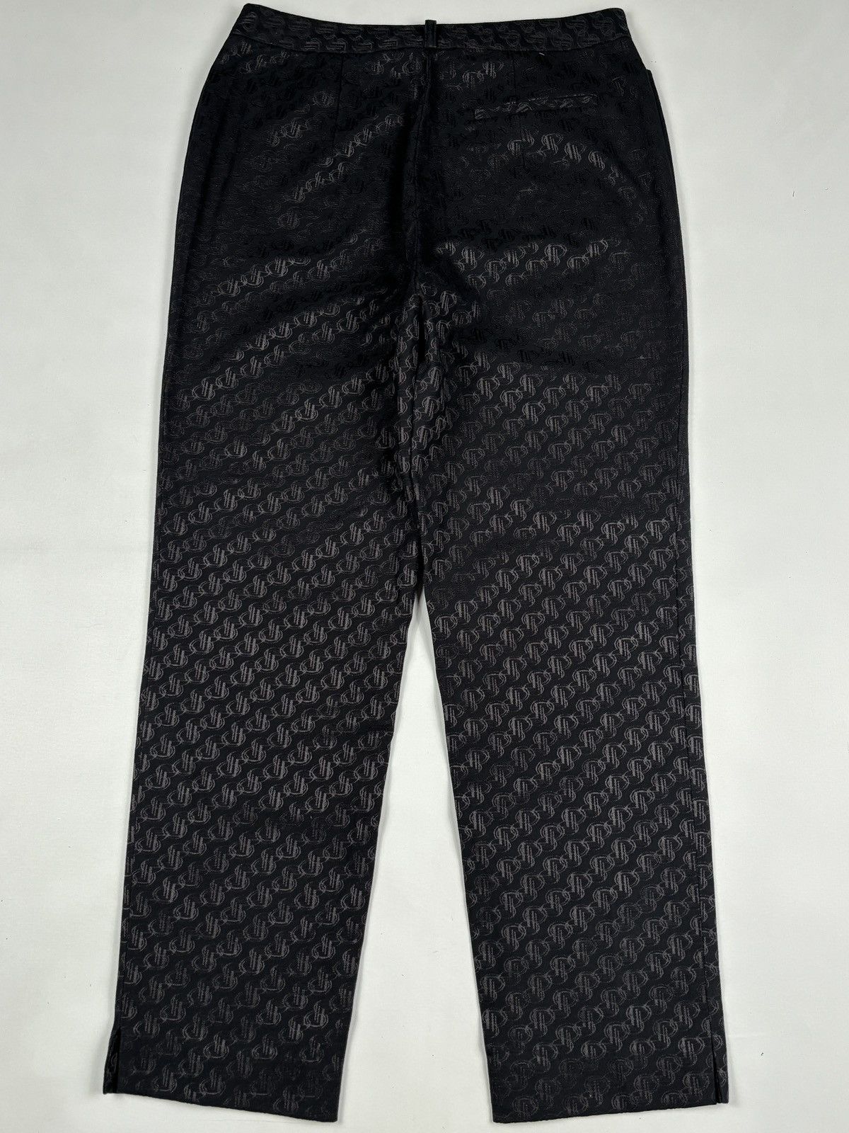 Gucci Tom Ford - 2000s Jacquard Pattern Trousers Size US 29 - 8 Thumbnail