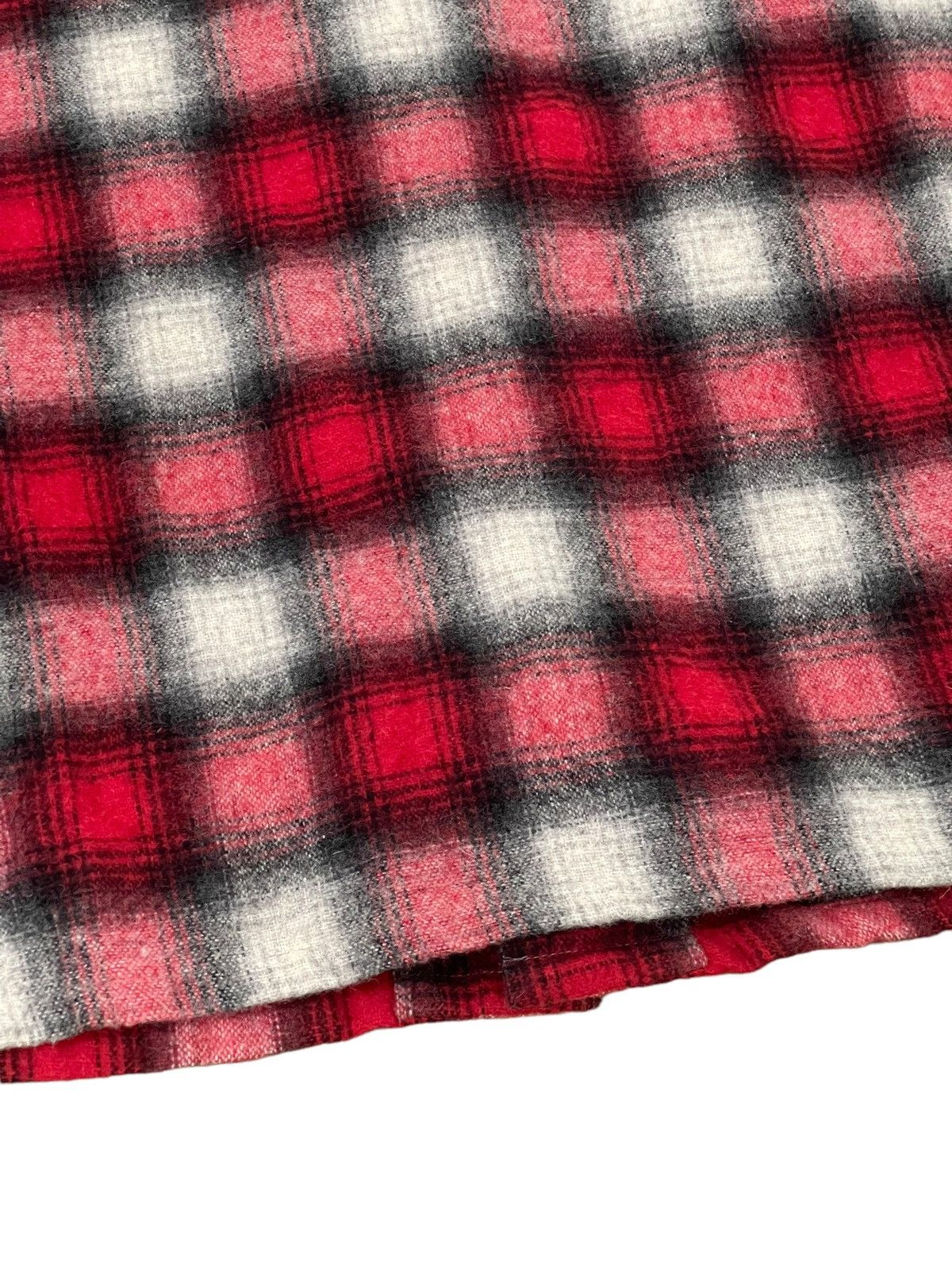 Schott Shadow Plaid Schott Bros Wool Flannel Shirt 5🟩8 Size US M / EU 48-50 / 2 - 13 Thumbnail