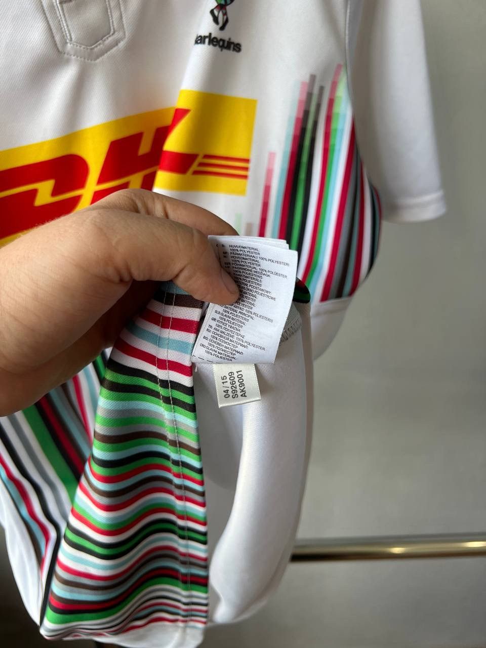 Adidas 2015/16 HERLEQUINS AWAY RUGBY UNION JERSEY SHIRT DHL ADIDAS Size US L / EU 52-54 / 3 - 15 Thumbnail