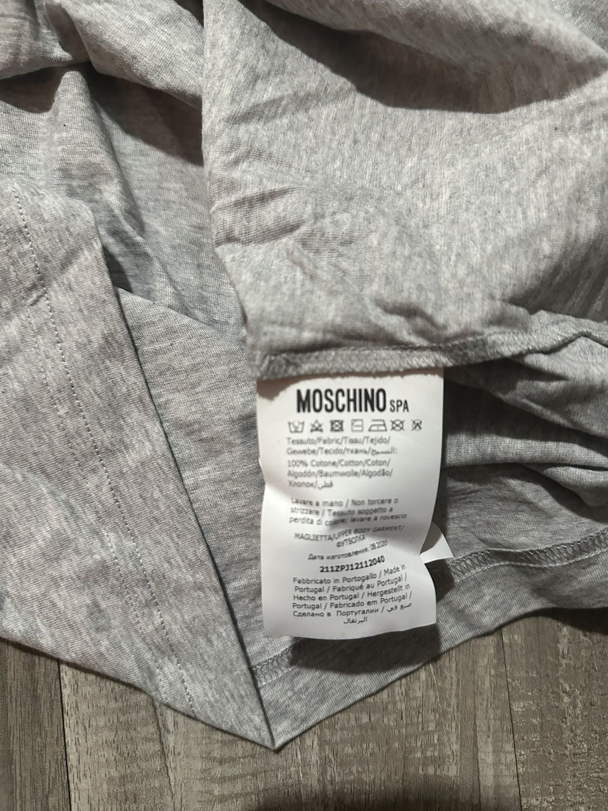 Moschino Moschino hooded longsleeve Size US L / EU 52-54 / 3 - 4 Thumbnail