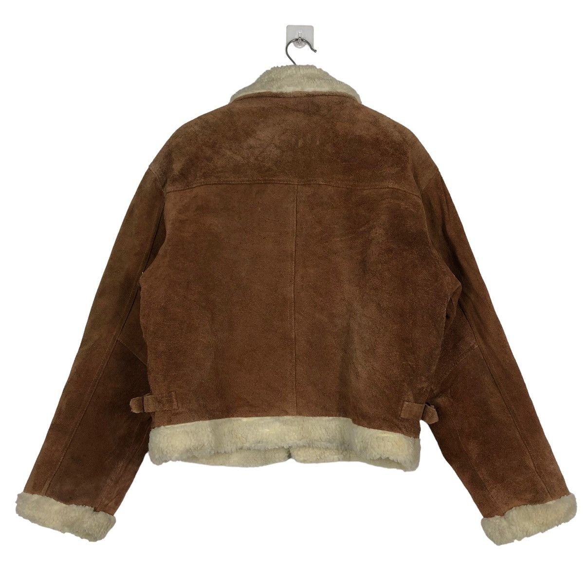 Japanese Brand 🔥90’s Vintage Biker Leather Jacket Muy Bill Mink Fur Lining Size US M / EU 48-50 / 2 - 9 Thumbnail