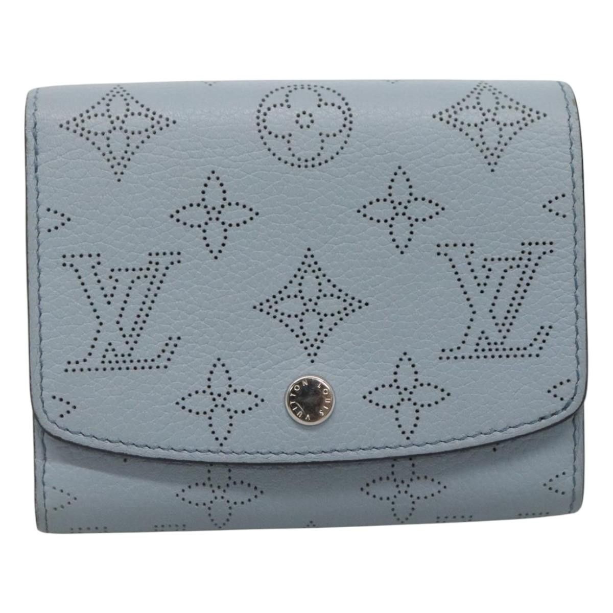 Louis Vuitton Iris Blue Leather Wallet (Pre-Owned) Size ONE SIZE - 1 Thumbnail
